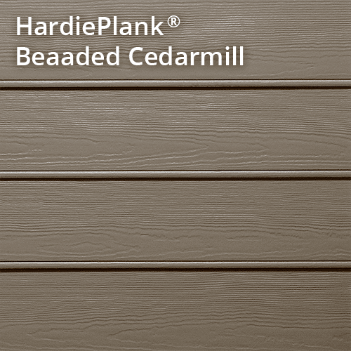 HardiePlank Beaded Cedarmill Siding